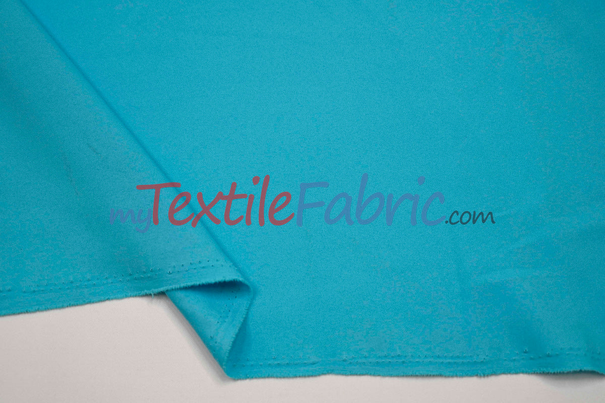 60" Wide Polyester Fabric Yards and Bolts | Visa Polyester Poplin Fabric | Basic Polyester for Tablecloths, Drapery, and Curtains