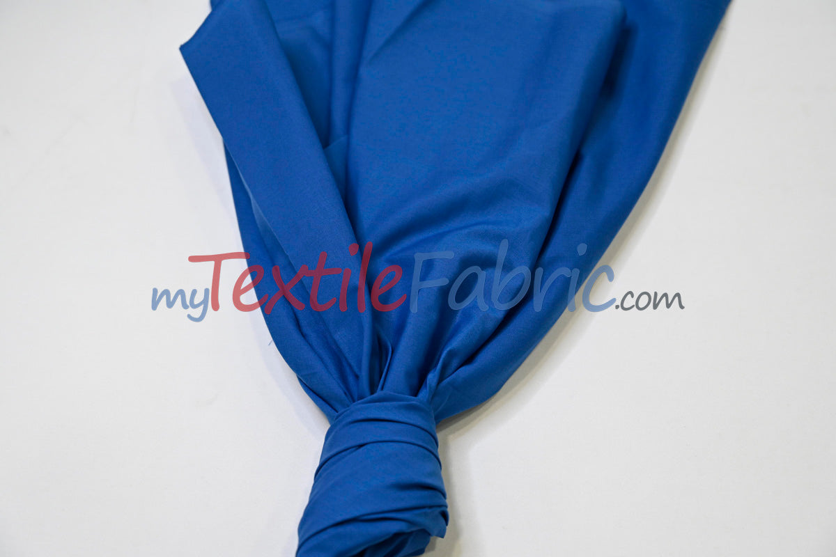 Polyester Cotton Broadcloth Fabric | 60" Wide | Solid Colors | Continuous Yards and by Bolt