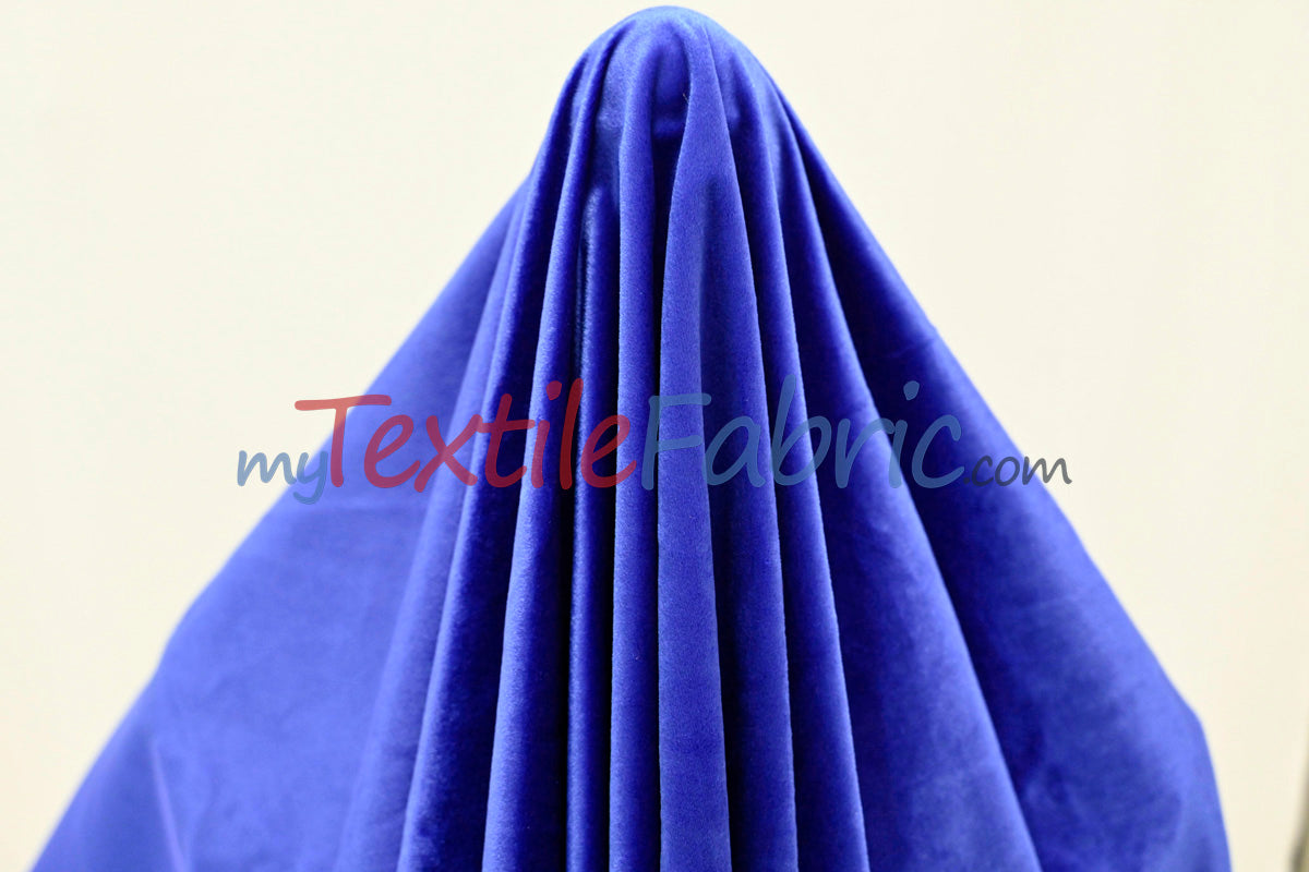 BT Royal™ ------------------------------A Plush Velvet Fabric | Soft and Plush Non Stretch Velvet Fabric | 60" Wide | Apparel, Decor, Drapery and Upholstery Weight | Multiple Colors