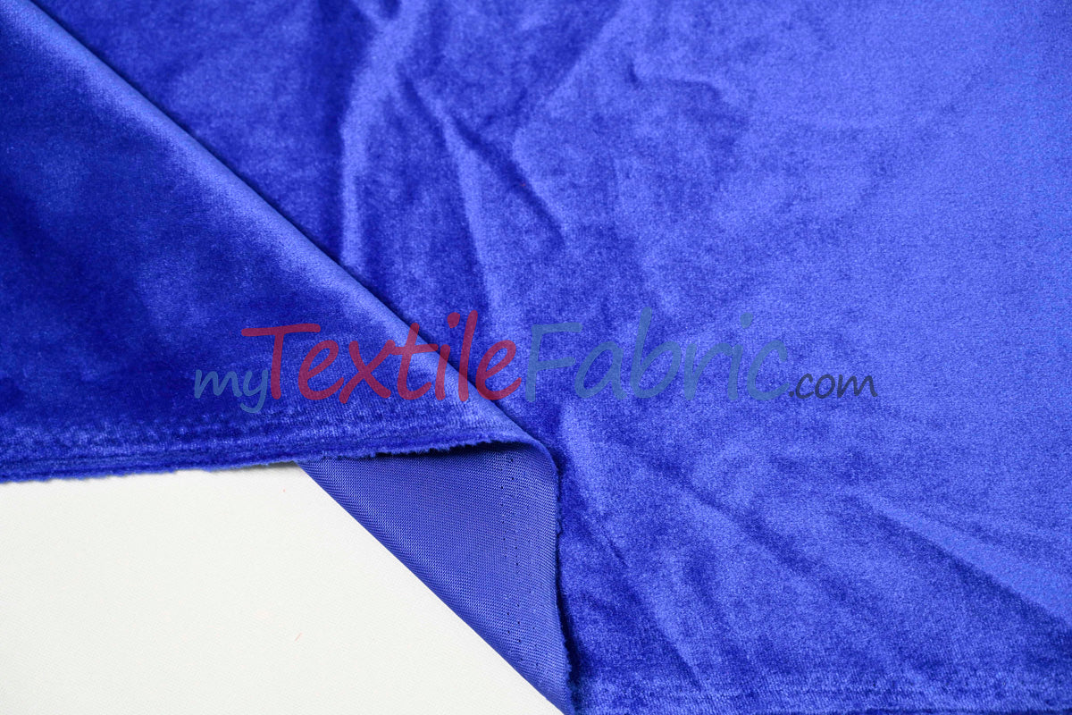 BT Royal™ ------------------------------A Plush Velvet Fabric | Soft and Plush Non Stretch Velvet Fabric | 60" Wide | Apparel, Decor, Drapery and Upholstery Weight | Multiple Colors
