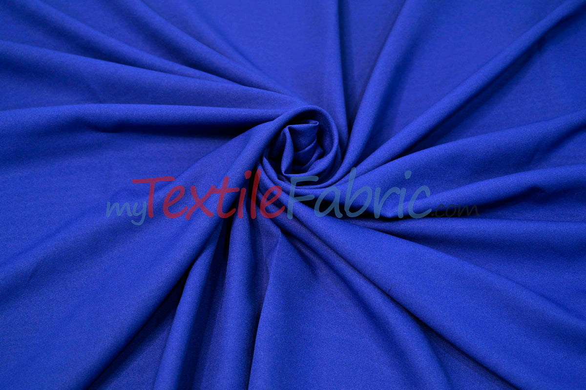 Extra Wide Polyester Fabric | 124" Wide Polyester Fabric | 124" Polypoplin for Tablecloths, Drapery, and Curtains |