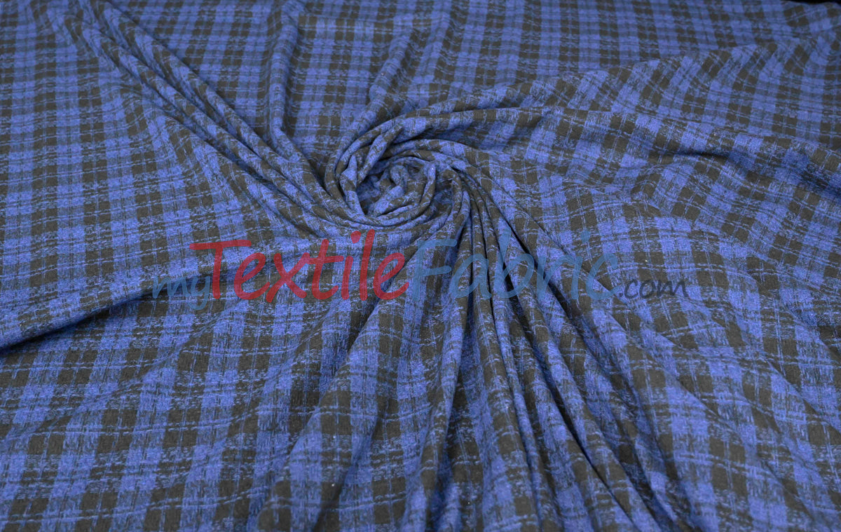 Classic Tweed Fabric | 60" Wide | Timeless Woolen-Style Polyester Tweed