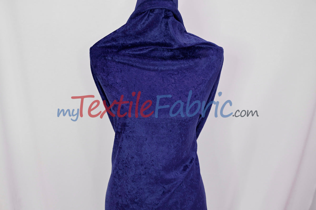 Panne Velvet Fabric | 60" Wide | Crush Panne Velour | Apparel, Costumes, Cosplay, Curtains, Drapery & Home Decor