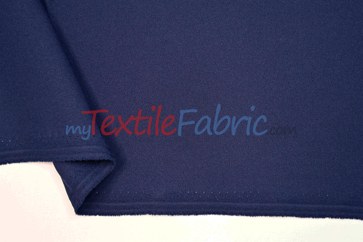 Extra Wide Polyester Fabric | 124" Wide Polyester Fabric | 124" Polypoplin for Tablecloths, Drapery, and Curtains |
