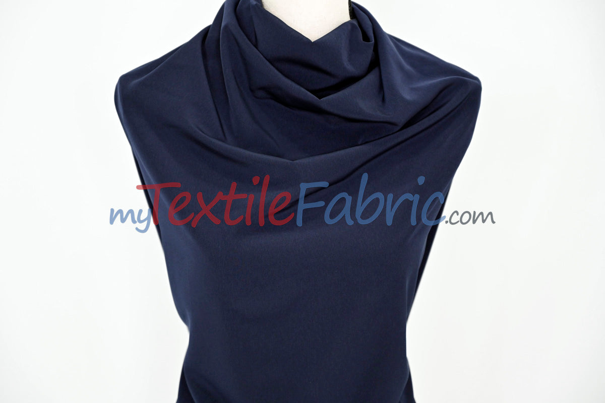 Peachskin Fabric | Polyester Peach Skin Fabric | 60" Wide | Suiting, Garments, Uniforms, Apparel |