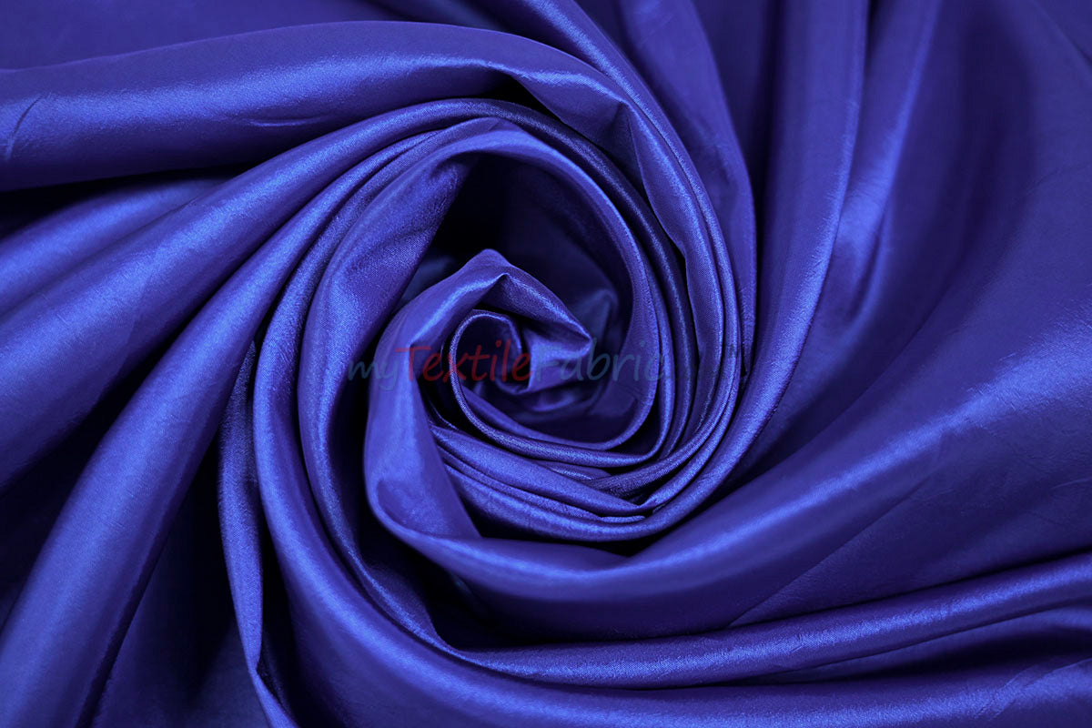 Taffeta Fabric | Two Tone Taffeta Fabric | Non Stretch Taffeta | 60" Wide | Multiple Solid Colors