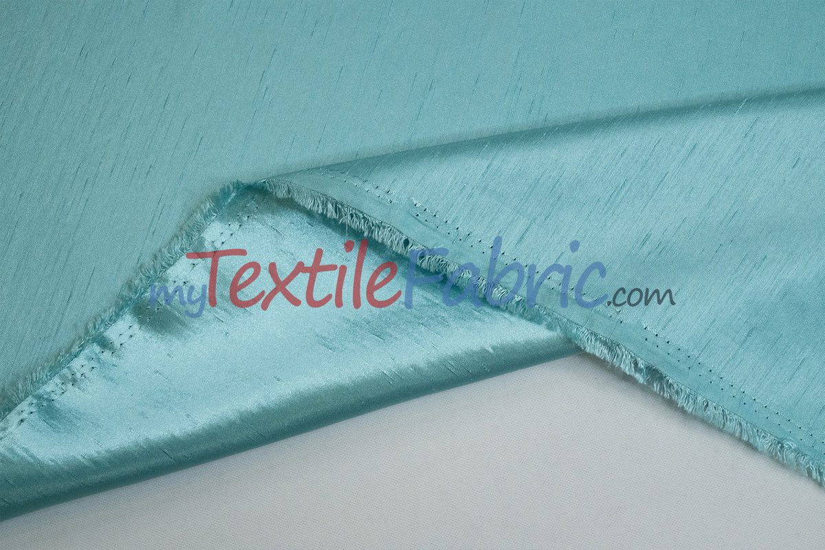 Shantung Satin Fabric | Satin Dupioni Silk Fabric | 60" Wide | Multiple Colors | Yards & Bolts