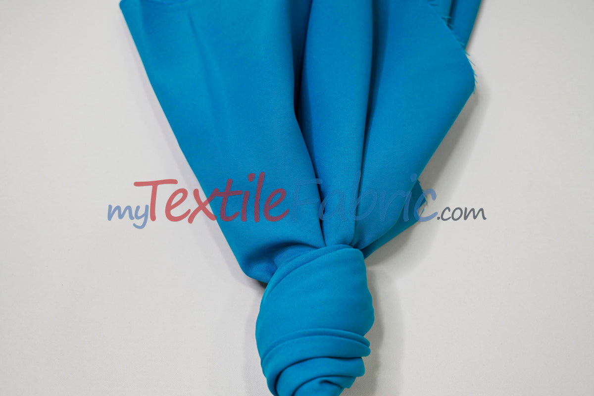 60" Wide Polyester Fabric Yards and Bolts | Visa Polyester Poplin Fabric | Basic Polyester for Tablecloths, Drapery, and Curtains