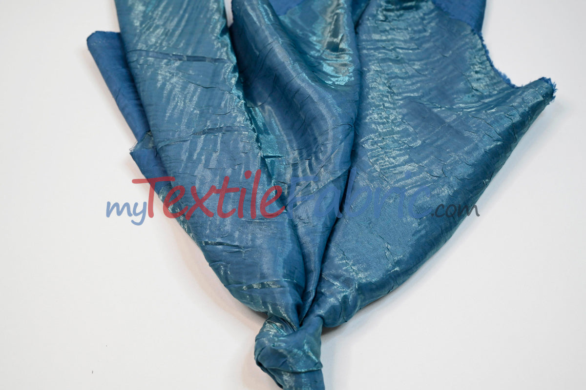 Iridescent Crush Shimmer Fabric | Iridescent Fabric | 54" Wide | Multiple Colors | Yards & Bolts