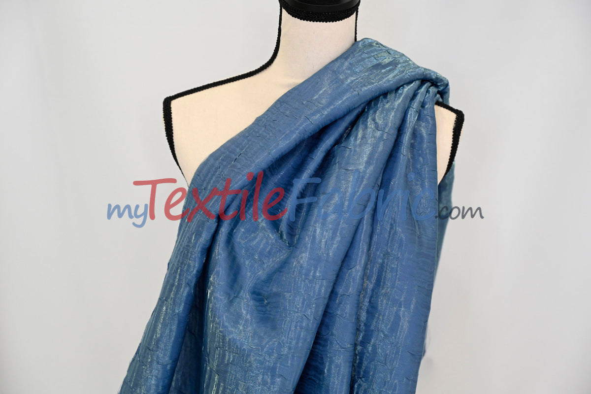 Iridescent Crush Shimmer Fabric | Iridescent Fabric | 54" Wide | Multiple Colors | Yards & Bolts