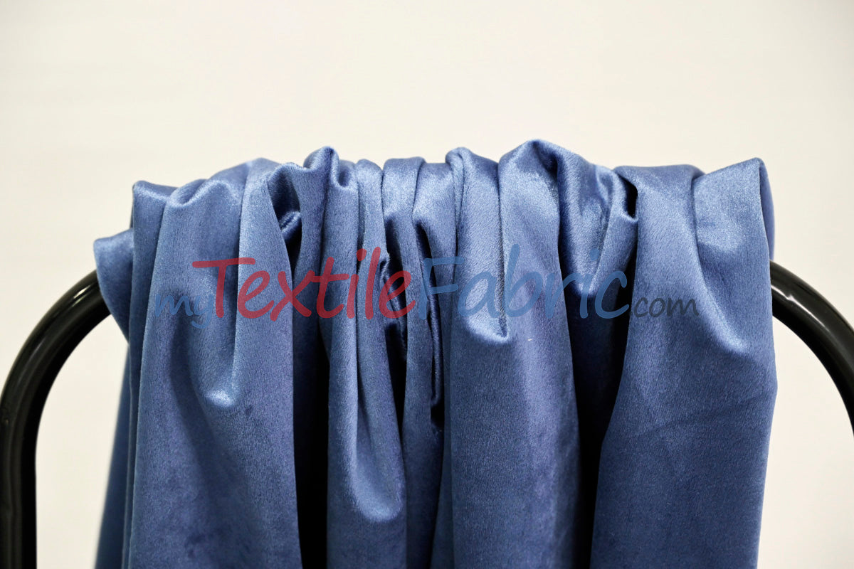 BT Royal™ ------------------------------A Plush Velvet Fabric | Soft and Plush Non Stretch Velvet Fabric | 60" Wide | Apparel, Decor, Drapery and Upholstery Weight | Multiple Colors