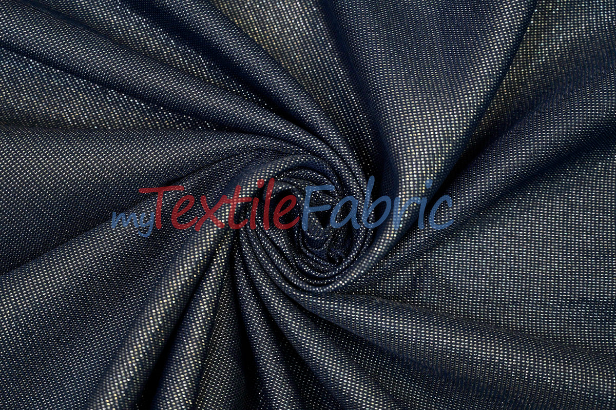 Metallic Vintage Linen Fabric | Imitation Burlap with Metallic Foil | 60" Wide | Washable Burlap Fabric for Decor |