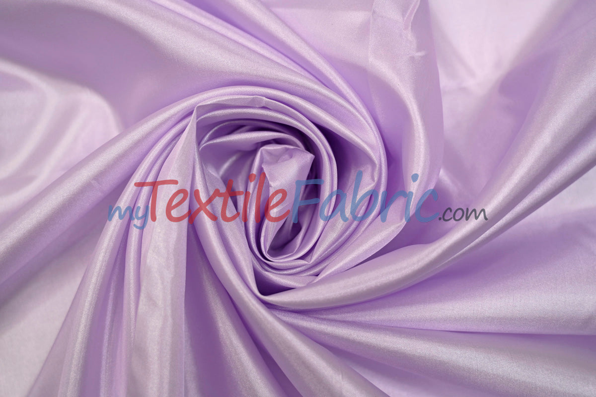 Polyester Silky Habotai Lining - 58" Wide - Super Soft and Silky Poly Habotai Fabric - Sample Swatch - Digital Printing, Apparel Lining, Drapery and Decor