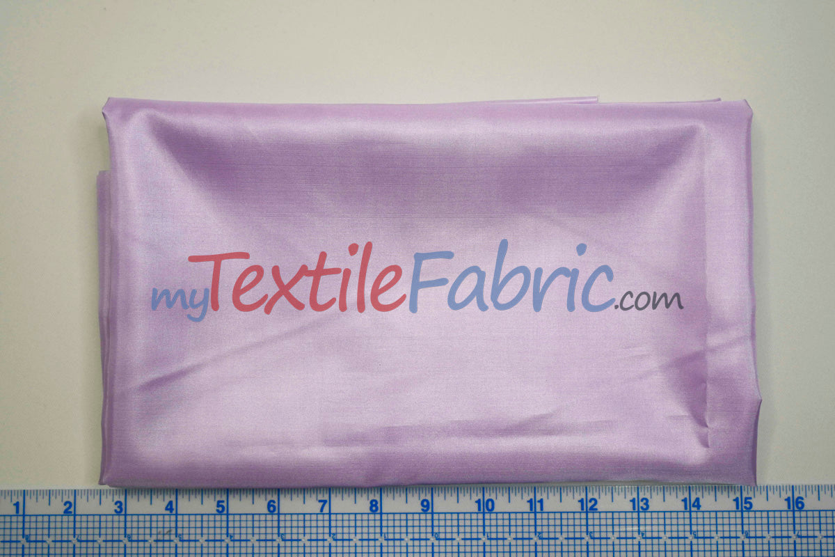 Polyester Silky Habotai Lining | 58" Wide | Super Soft and Silky Poly Habotai Fabric | Continuous Yards | Multiple Colors | Digital Printing, Apparel Lining, Drapery and Decor |