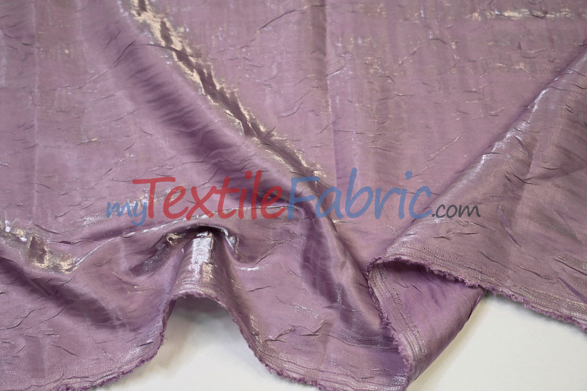 Iridescent Crush Shimmer Fabric | Iridescent Fabric | 54" Wide | Multiple Colors | Yards & Bolts