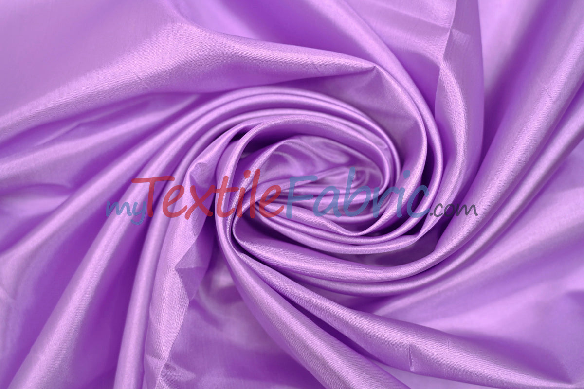 Polyester Silky Habotai Lining | 58" Wide | Super Soft and Silky Poly Habotai Fabric | Continuous Yards | Multiple Colors | Digital Printing, Apparel Lining, Drapery and Decor |