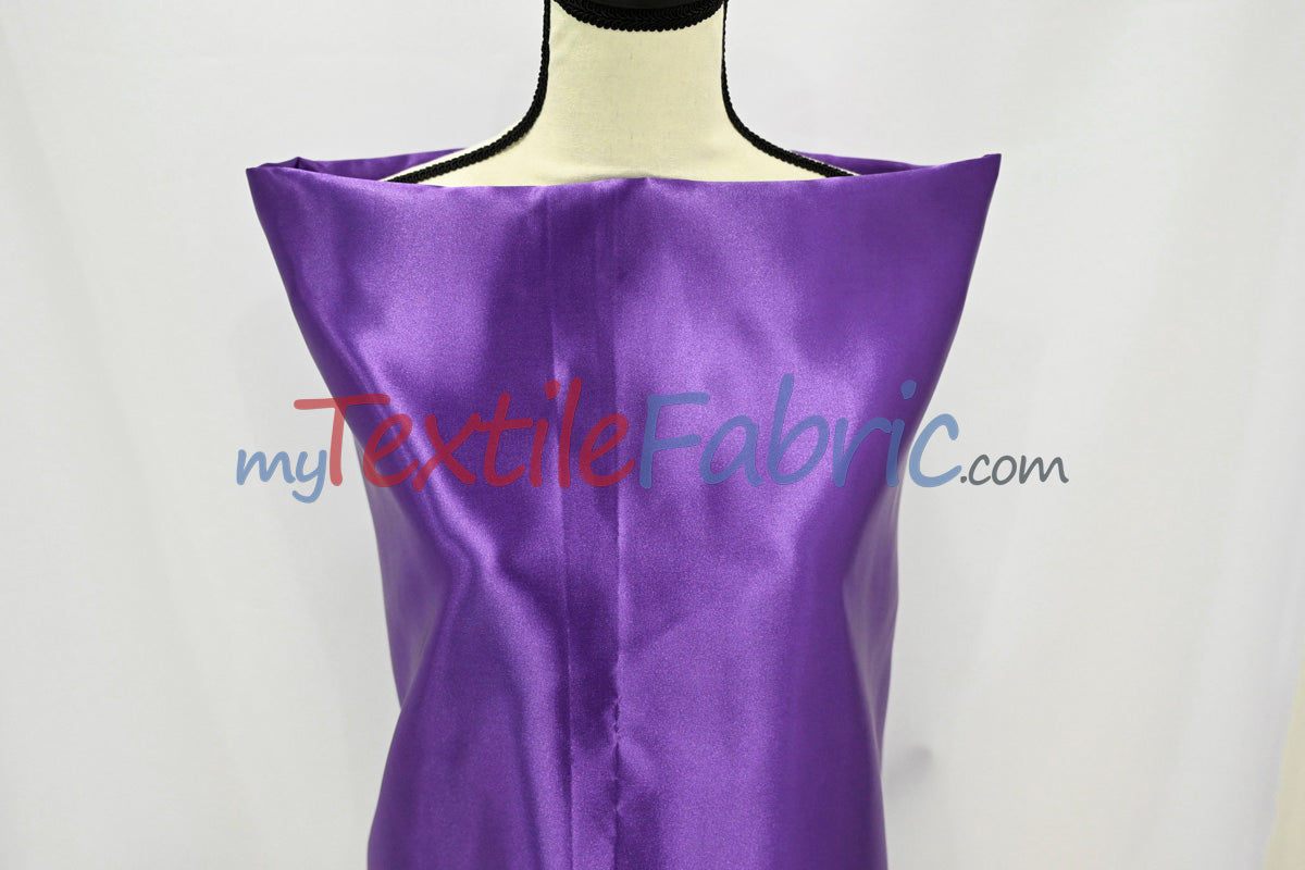 Bridal Satin Fabric | Shiny Bridal Satin | 60" Wide | Multiple Colors | Yards & Bolts