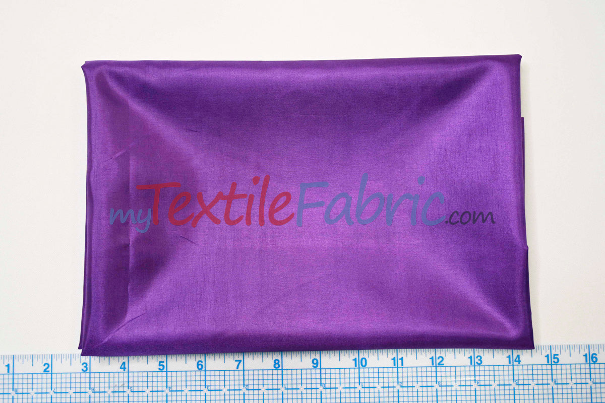 Polyester Silky Habotai Lining | 58" Wide | Super Soft and Silky Poly Habotai Fabric | Wholesale Bolt | Multiple Colors | Digital Printing, Apparel Lining, Drapery and Decor |