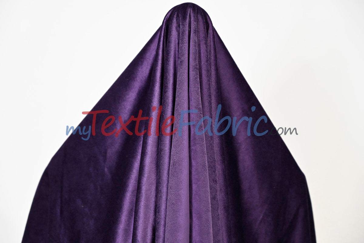 BT Royal™ ------------------------------A Plush Velvet Fabric | Soft and Plush Non Stretch Velvet Fabric | 60" Wide | Apparel, Decor, Drapery and Upholstery Weight | Multiple Colors