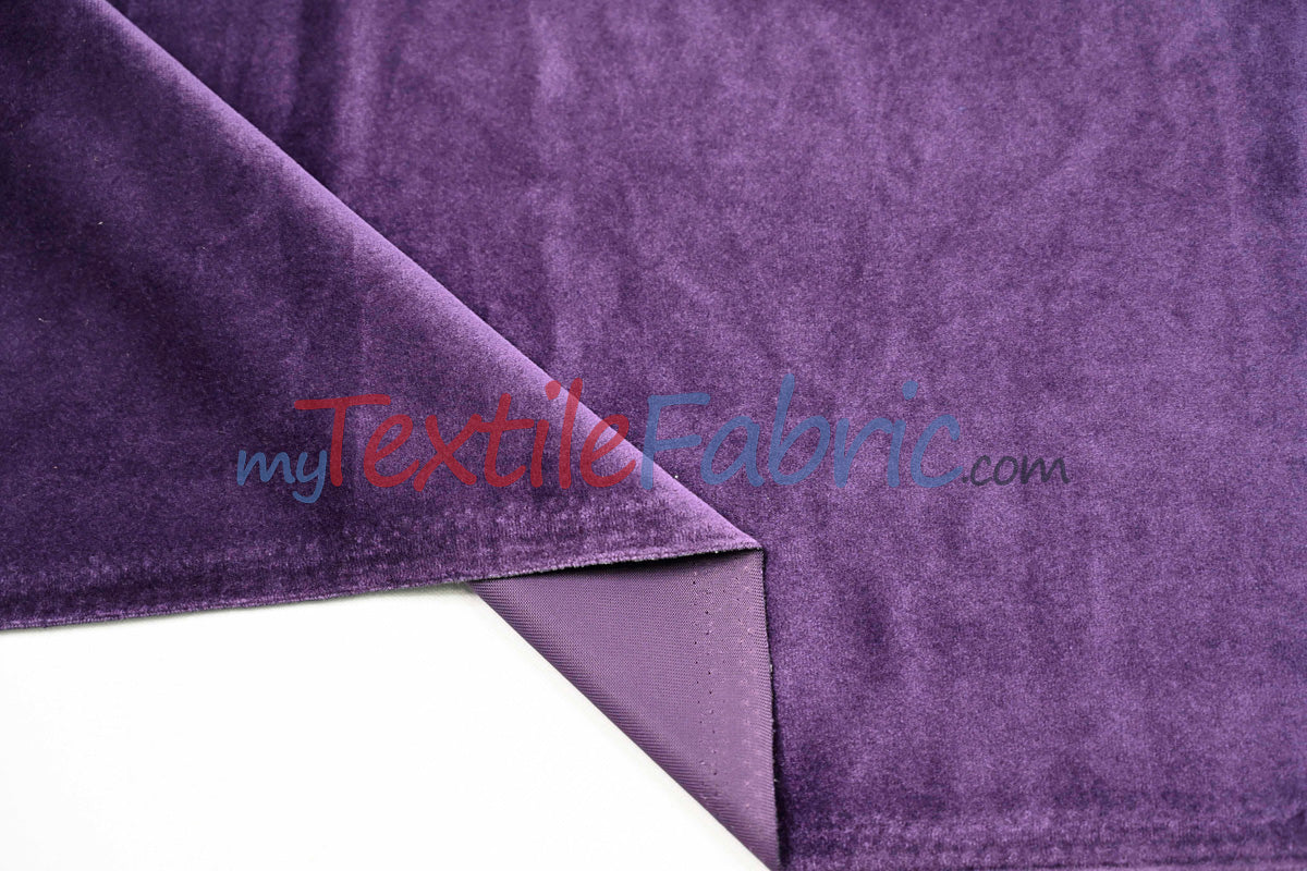 BT Royal™ ------------------------------A Plush Velvet Fabric | Soft and Plush Non Stretch Velvet Fabric | 60" Wide | Apparel, Decor, Drapery and Upholstery Weight | Multiple Colors