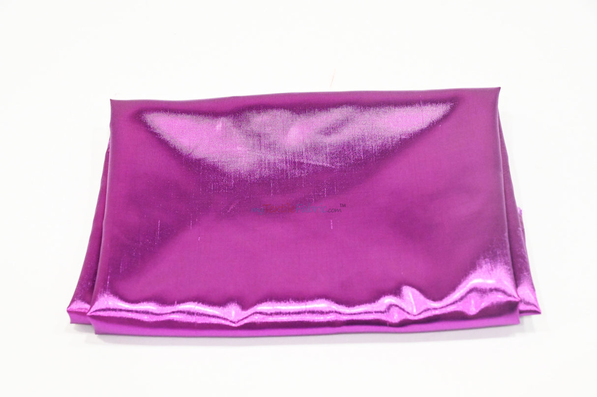 Super Soft Slipper Lame Fabric | 60" Wide | Decorative 100% Polyester Lame Fabric | Multiple Colors |