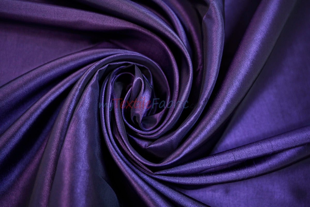 Taffeta Fabric | Two Tone Taffeta Fabric | Non Stretch Taffeta | 60" Wide | Multiple Solid Colors