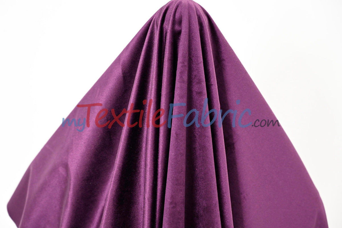 BT Royal™ ------------------------------A Plush Velvet Fabric | Soft and Plush Non Stretch Velvet Fabric | 60" Wide | Apparel, Decor, Drapery and Upholstery Weight | Multiple Colors
