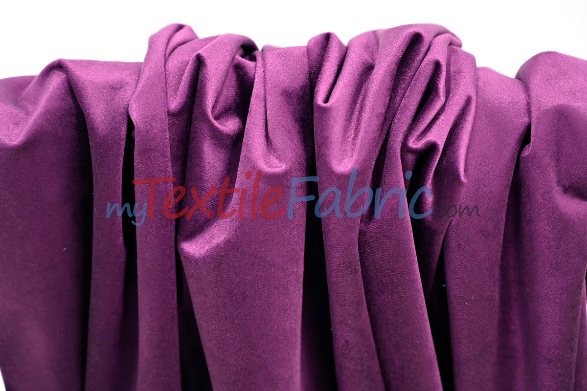 BT Royal™ ------------------------------A Plush Velvet Fabric | Soft and Plush Non Stretch Velvet Fabric | 60" Wide | Apparel, Decor, Drapery and Upholstery Weight | Multiple Colors