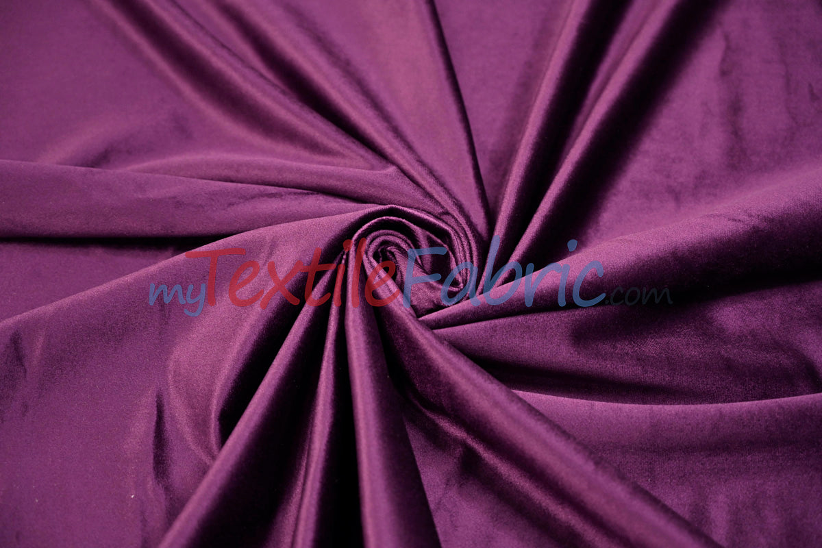 BT Royal™ ------------------------------A Plush Velvet Fabric | Soft and Plush Non Stretch Velvet Fabric | 60" Wide | Apparel, Decor, Drapery and Upholstery Weight | Multiple Colors