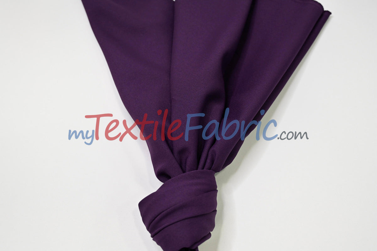 60" Wide Polyester Fabric Yards and Bolts | Visa Polyester Poplin Fabric | Basic Polyester for Tablecloths, Drapery, and Curtains