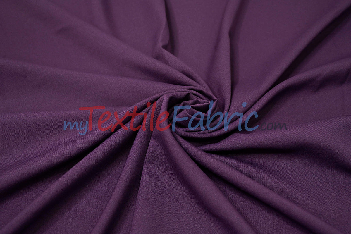60" Wide Polyester Fabric Yards and Bolts | Visa Polyester Poplin Fabric | Basic Polyester for Tablecloths, Drapery, and Curtains