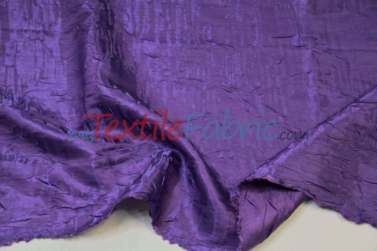 Iridescent Crush Shimmer Fabric | Iridescent Fabric | 54" Wide | Multiple Colors | Yards & Bolts