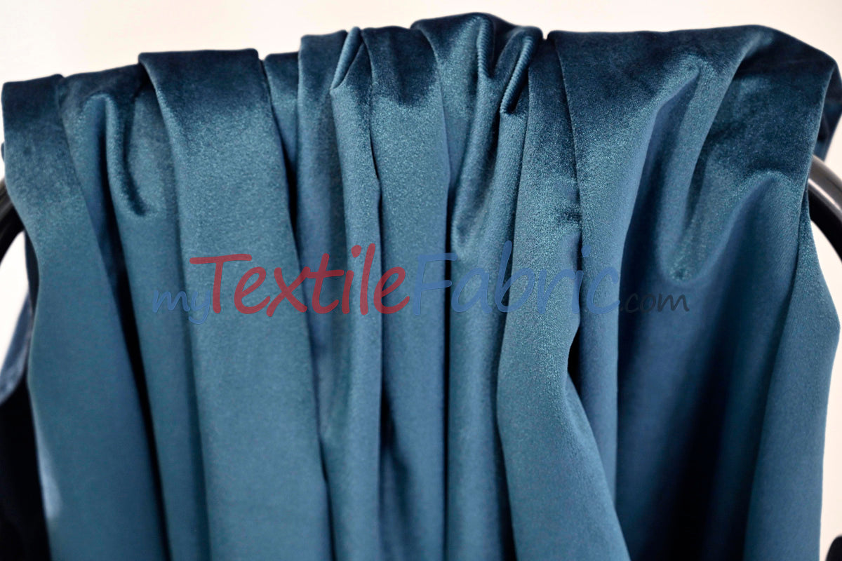BT Royal™ ------------------------------A Plush Velvet Fabric | Soft and Plush Non Stretch Velvet Fabric | 60" Wide | Apparel, Decor, Drapery and Upholstery Weight | Multiple Colors