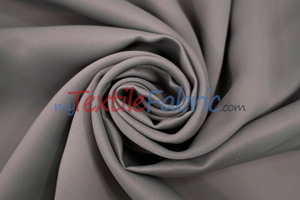 Fire Retardant Blackout Drapery Lining | Dim-Out Blackout | 100% Polyester | 58" Wide | 230 GSM | NFPA 701 + CA Title 19