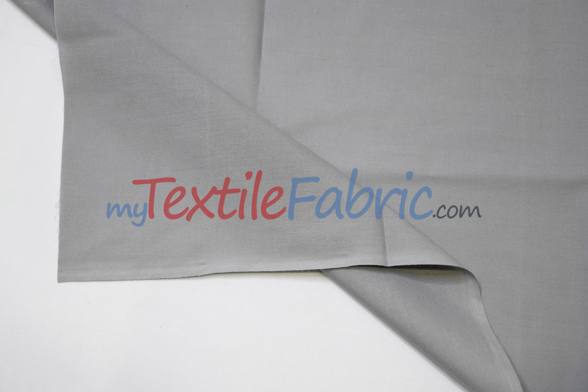 Polyester Cotton Broadcloth Fabric | 60" Wide | Solid Colors | Continuous Yards and by Bolt