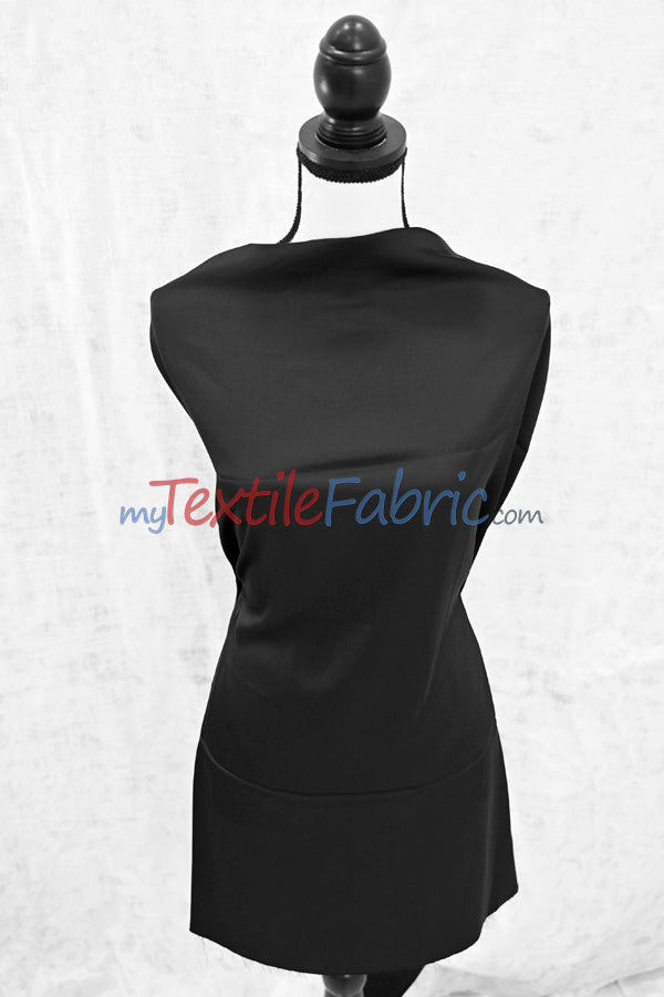 Double Sided Satin Fabric | 60" Wide | Luxurious Glossy Satin for Apparel & Décor