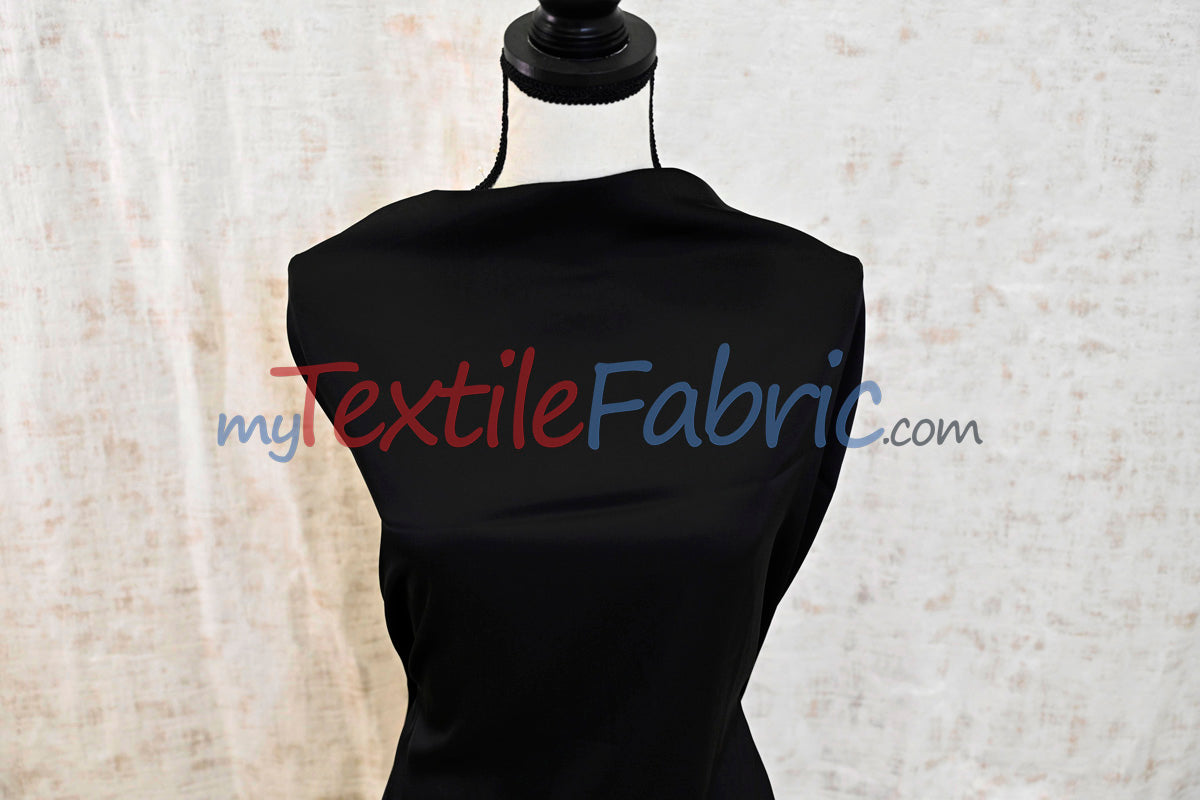 Double Sided Satin Fabric | 60" Wide | Luxurious Glossy Satin for Apparel & Décor