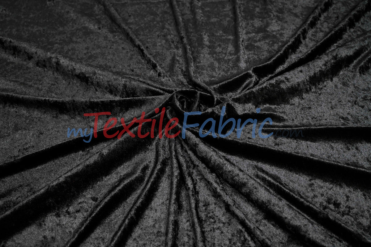 Panne Velvet Fabric | 60" Wide | Crush Panne Velour | Apparel, Costumes, Cosplay, Curtains, Drapery & Home Decor