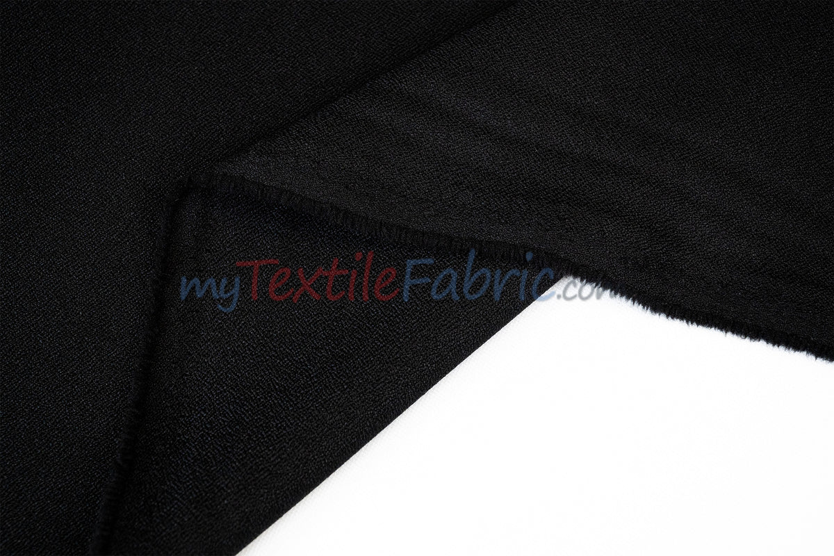 Polyester Crepe Fabric by the Yard | 100% Polyester | 60" Wide |
