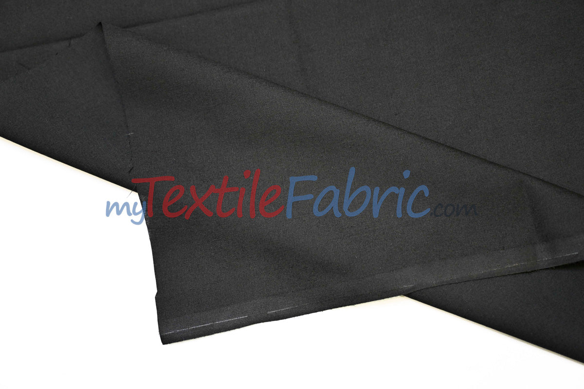 Polyester Cotton Broadcloth Fabric | 60" Wide | Solid Colors | Continuous Yards and by Bolt