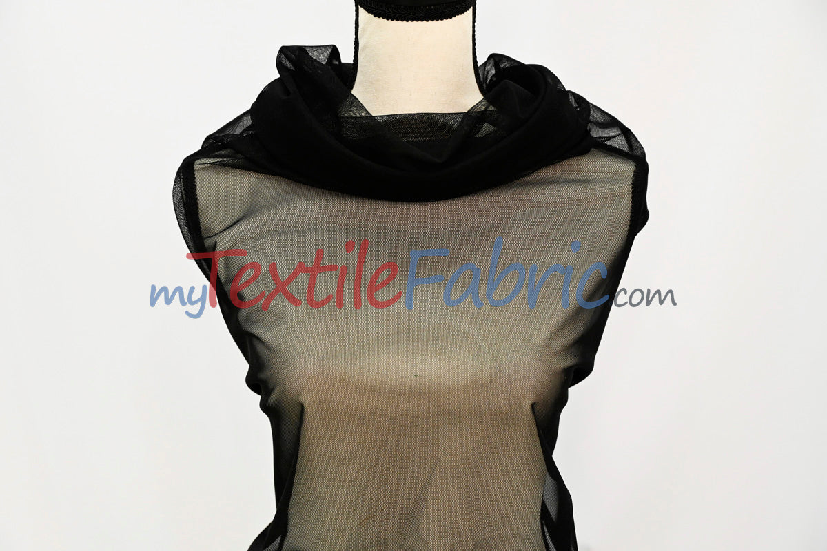 Super Soft Power Mesh Spandex | 20% Spandex | 60" Wide | 4 Way Stretch | Multiple Colors |