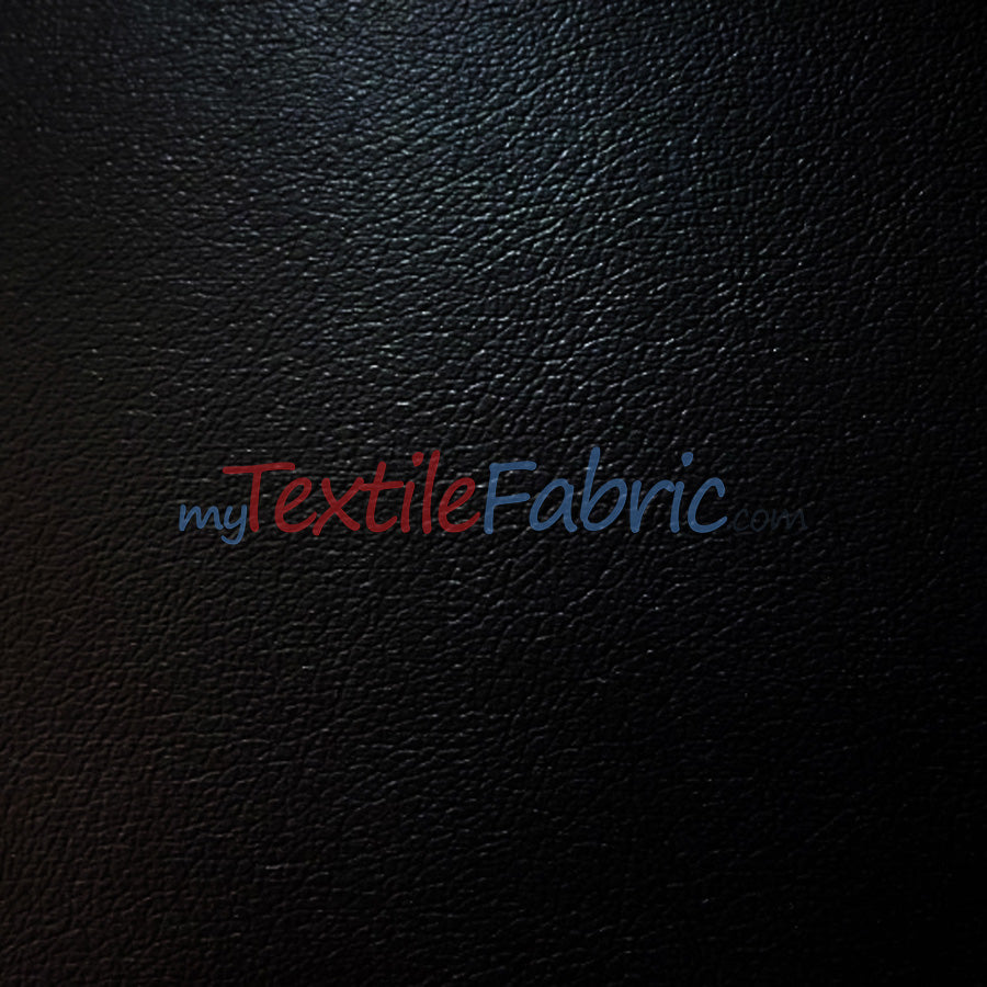 Soft and Smooth Vinyl Fabric | Apparel and Upholstery Weight Vinyl | 54" Wide | Multiple Colors | Imitation Leather |