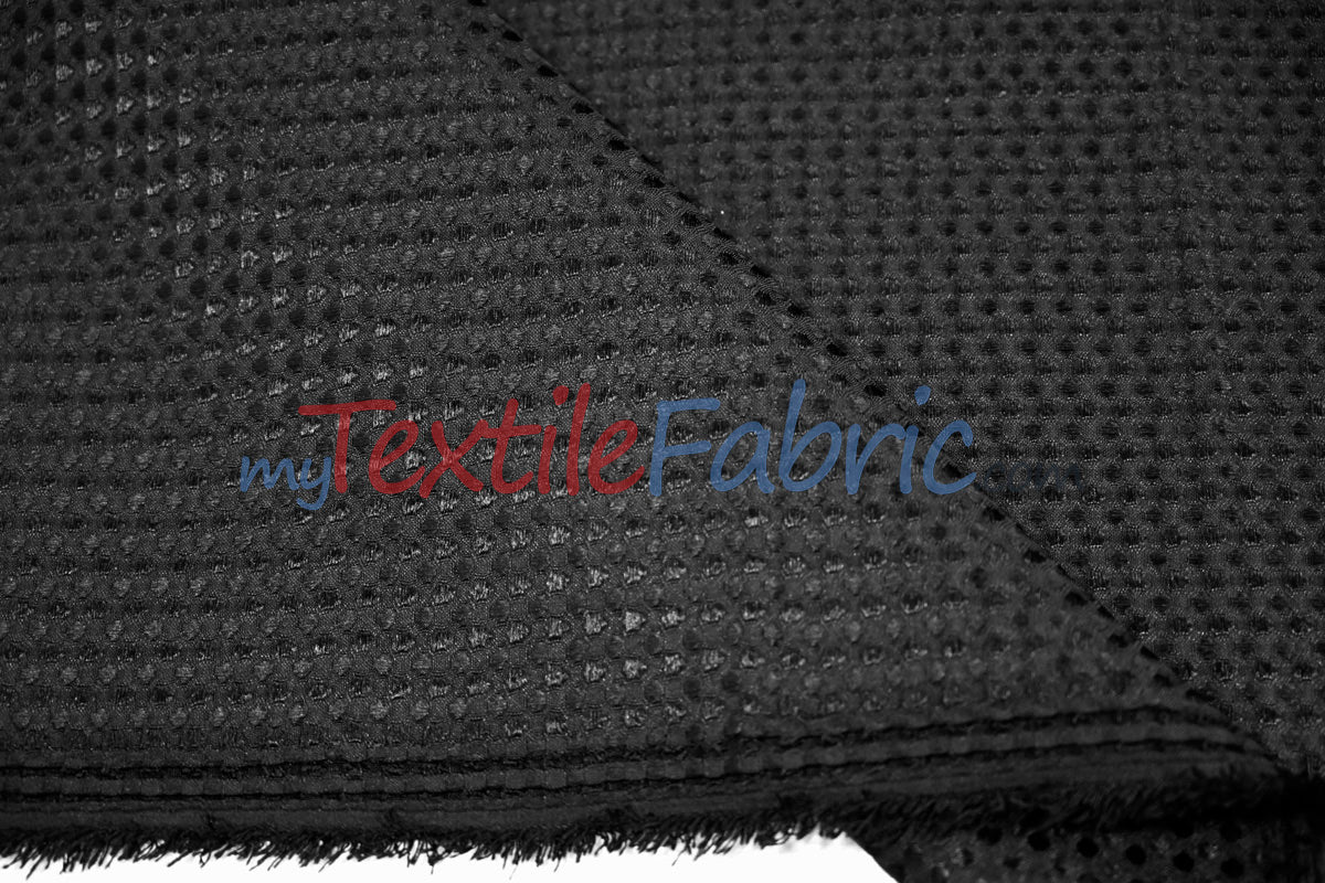 Waffle Brocade | Textured Fabric | 100% Polyester | 60" Wide | Apparel & Home Decor