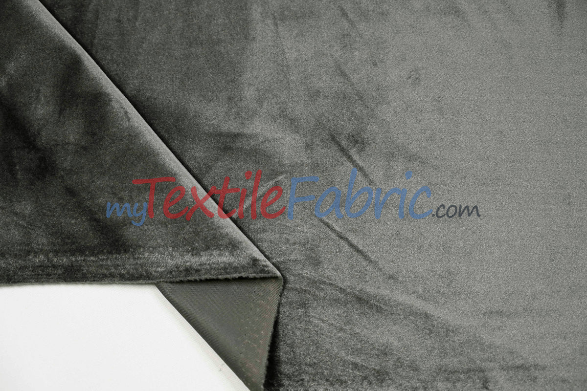 BT Royal™ ------------------------------A Plush Velvet Fabric | Soft and Plush Non Stretch Velvet Fabric | 60" Wide | Apparel, Decor, Drapery and Upholstery Weight | Multiple Colors