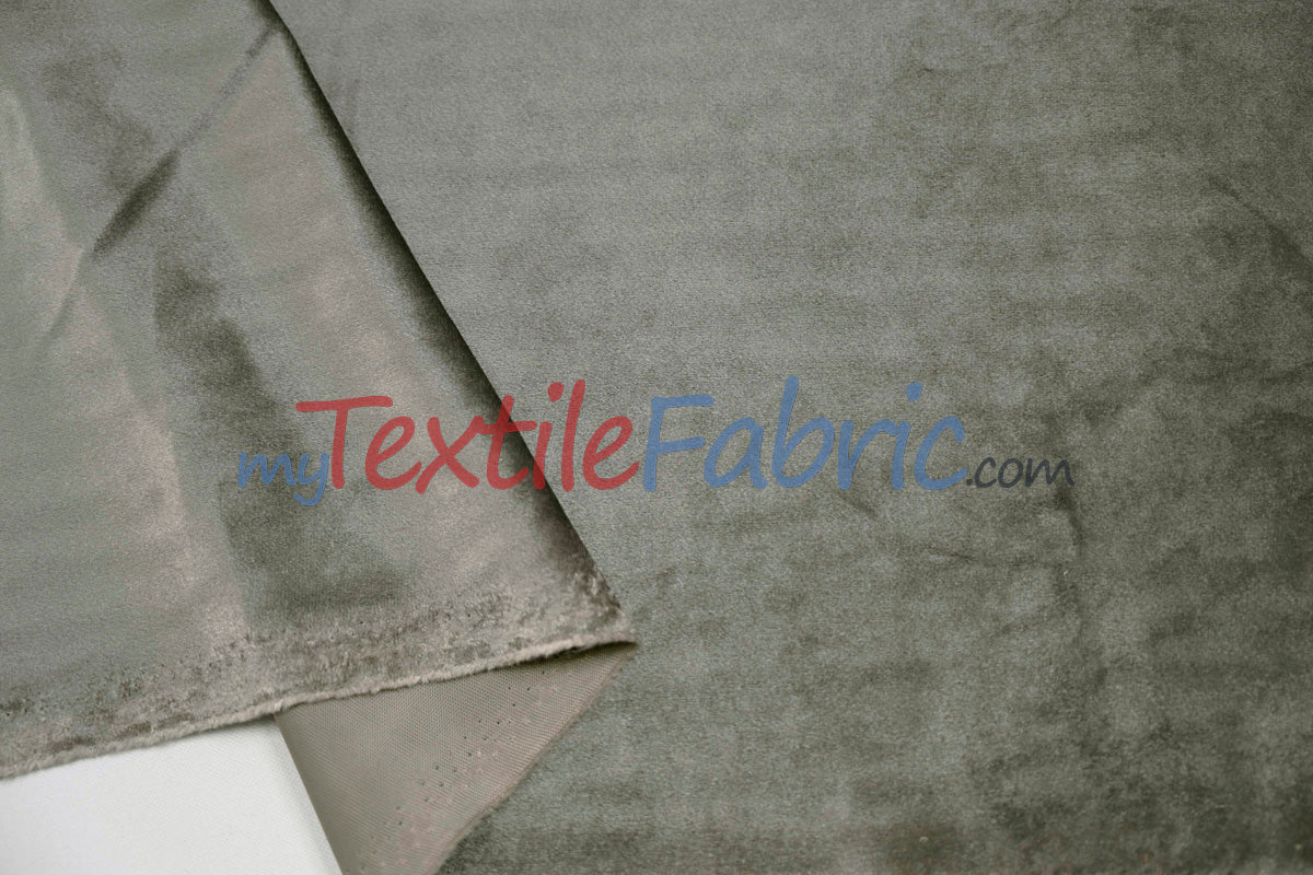 BT Royal™ ------------------------------A Plush Velvet Fabric | Soft and Plush Non Stretch Velvet Fabric | 60" Wide | Apparel, Decor, Drapery and Upholstery Weight | Multiple Colors