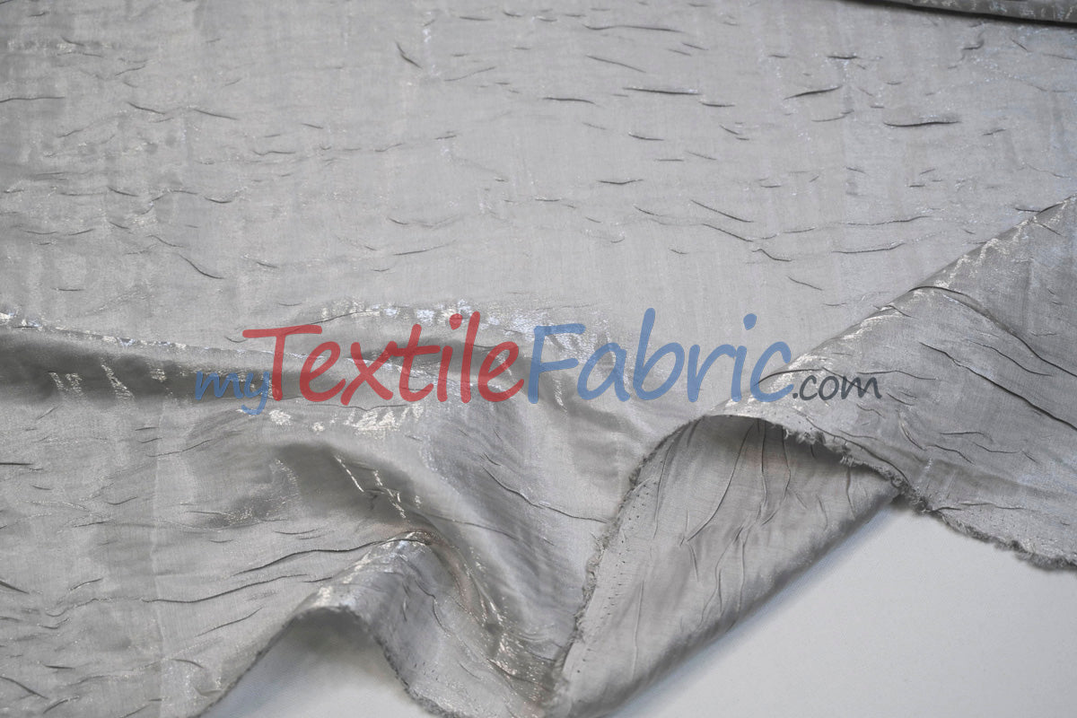 Iridescent Crush Shimmer Fabric | Iridescent Fabric | 54" Wide | Multiple Colors | Yards & Bolts