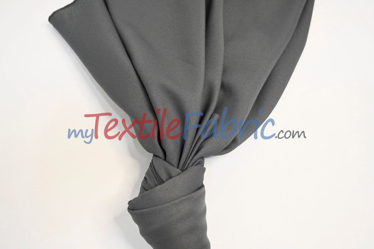 Polyester Gabardine Fabric | Polyester Suiting Fabric | 58" Wide | Multiple Colors | Polyester Twill Fabric |
