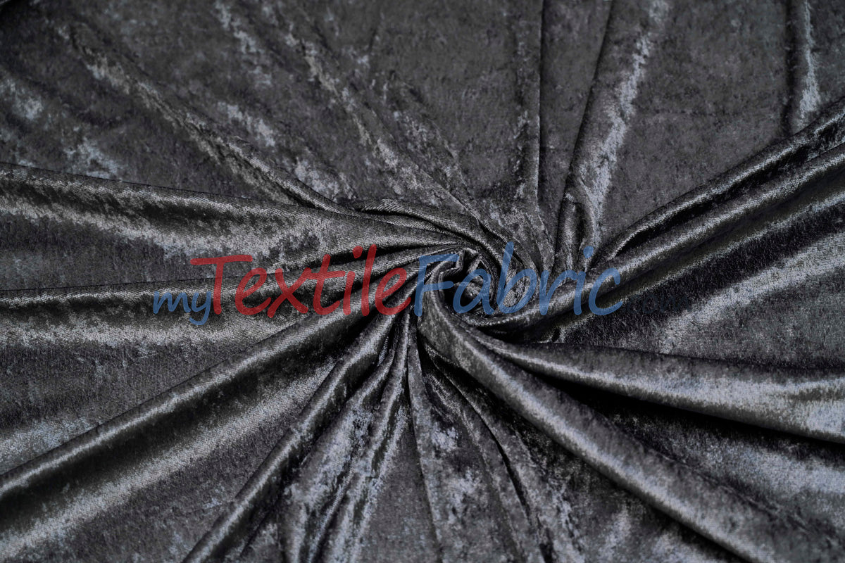 Panne Velvet Fabric | 60" Wide | Crush Panne Velour | Apparel, Costumes, Cosplay, Curtains, Drapery & Home Decor