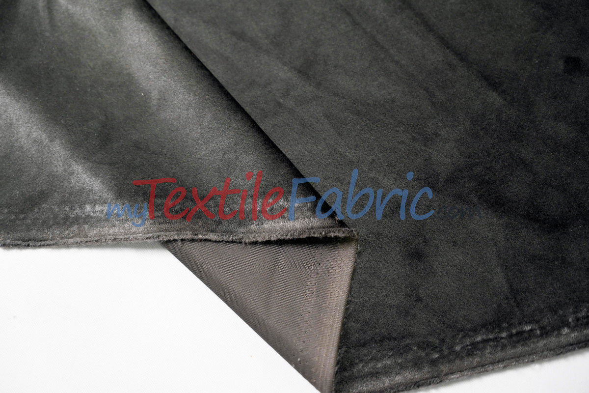 BT Royal™ ------------------------------A Plush Velvet Fabric | Soft and Plush Non Stretch Velvet Fabric | 60" Wide | Apparel, Decor, Drapery and Upholstery Weight | Multiple Colors