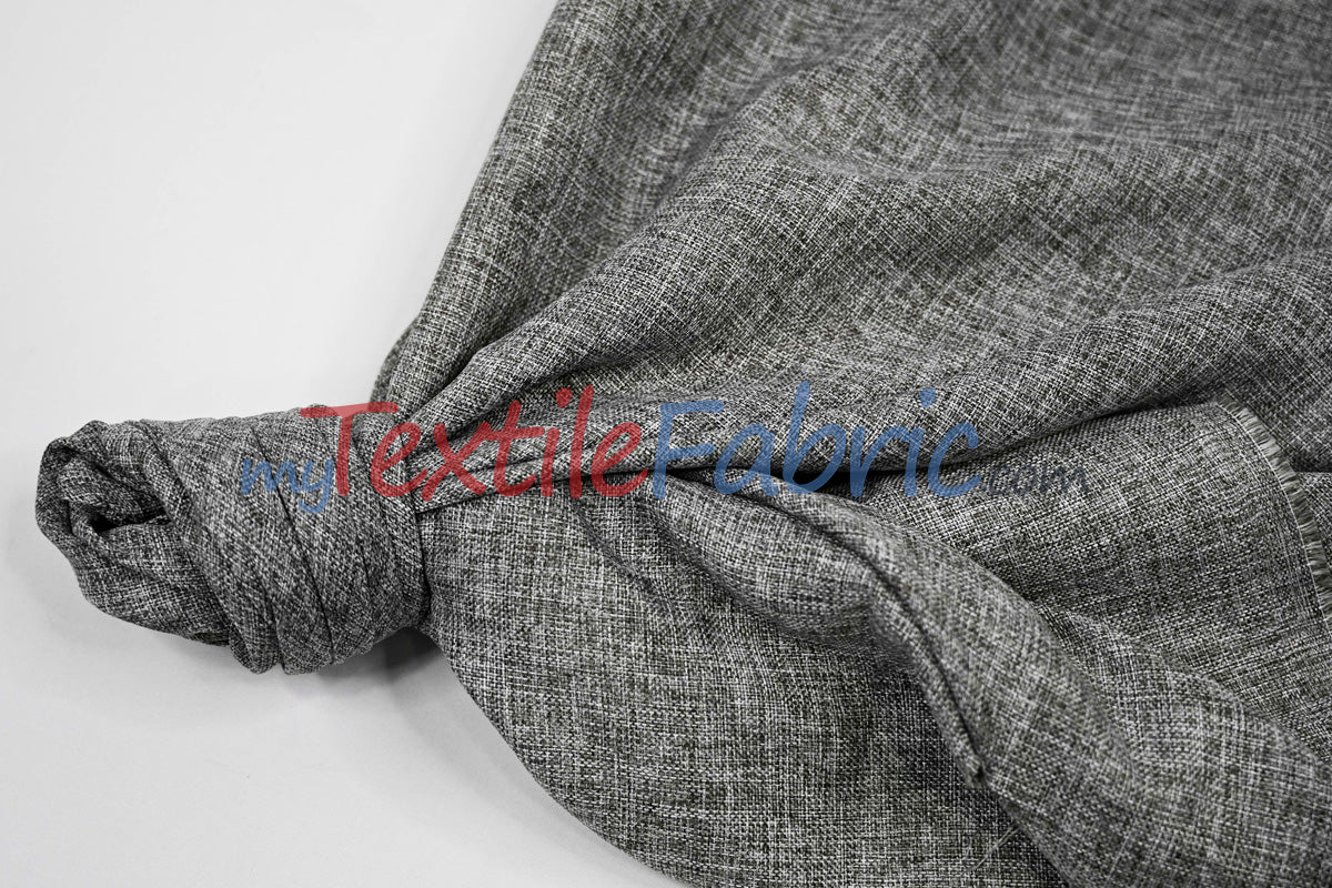 Vintage Linen Fabric | Imitation Burlap Fabric | 60" Wide | Faux Burlap | Vintage Rustic Natural Look Burlap | Washable Burlap Fabric for Decor |